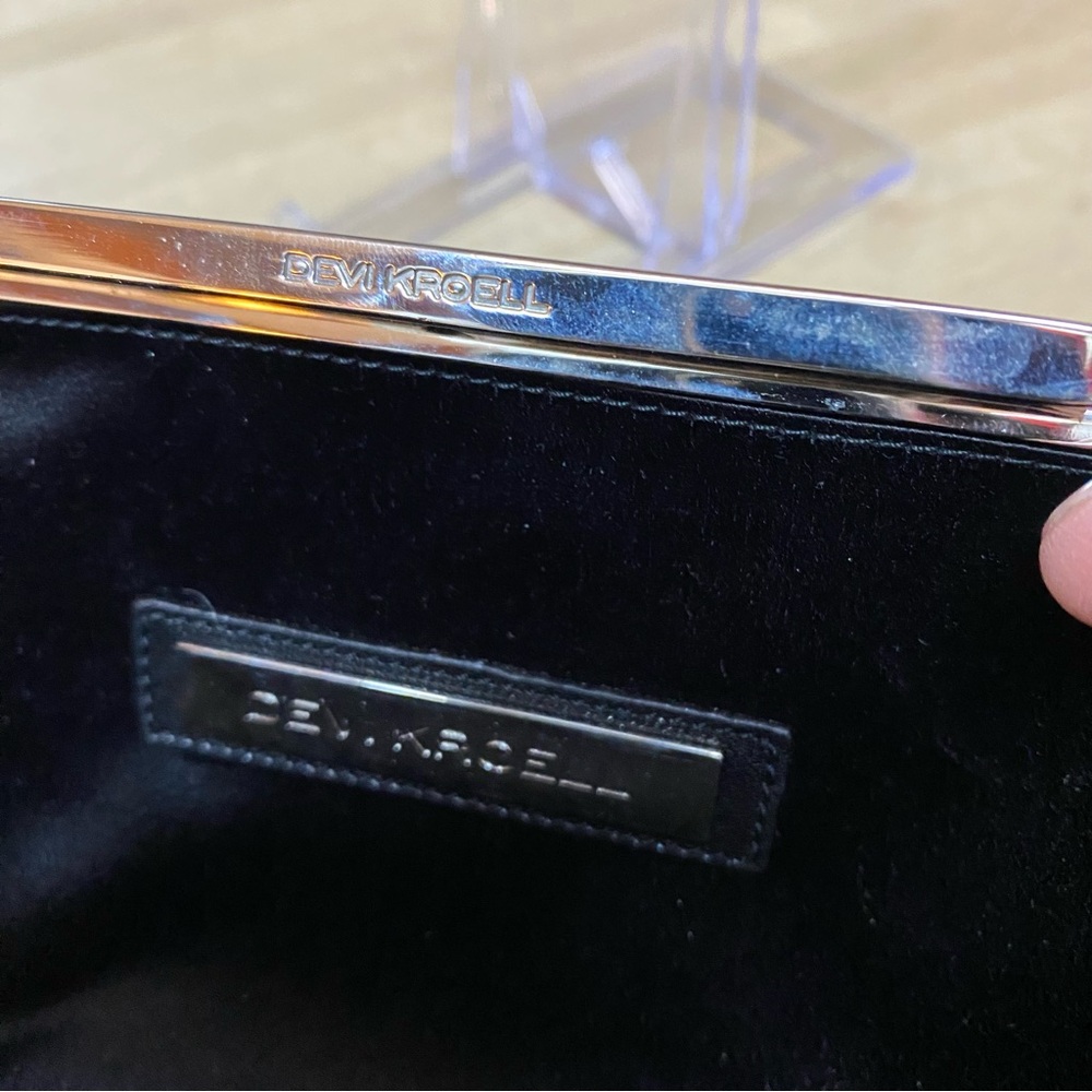 Devi Kroell Python Clutch - image 6